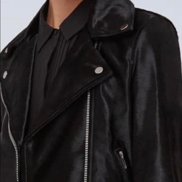 BLDWN Flint leather calf hair jacket - Picture 3 of 14